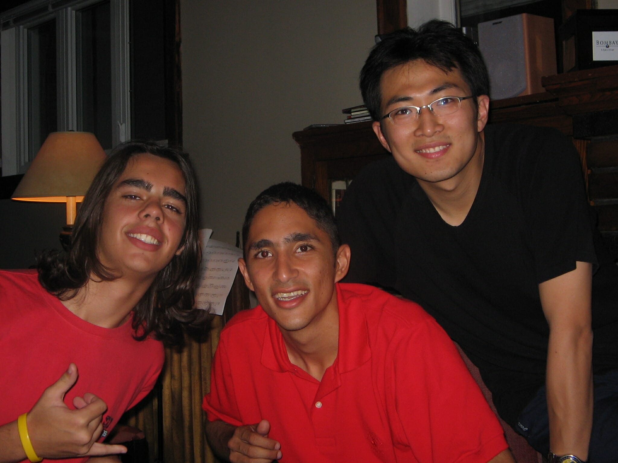 Three international Students